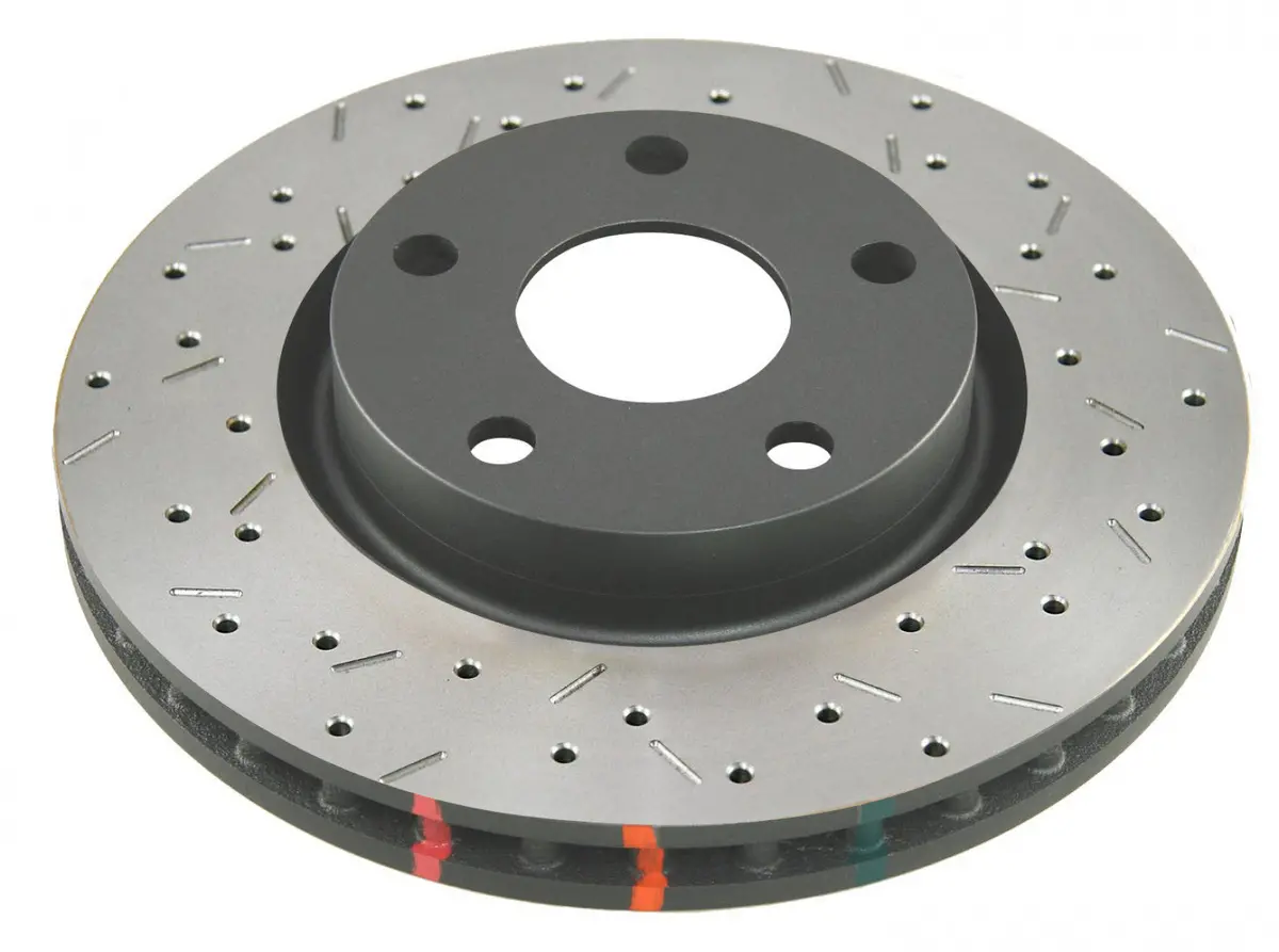 Dba Chevrolet Corvette Xs 4000 Series Black Front Brake Rotor 1