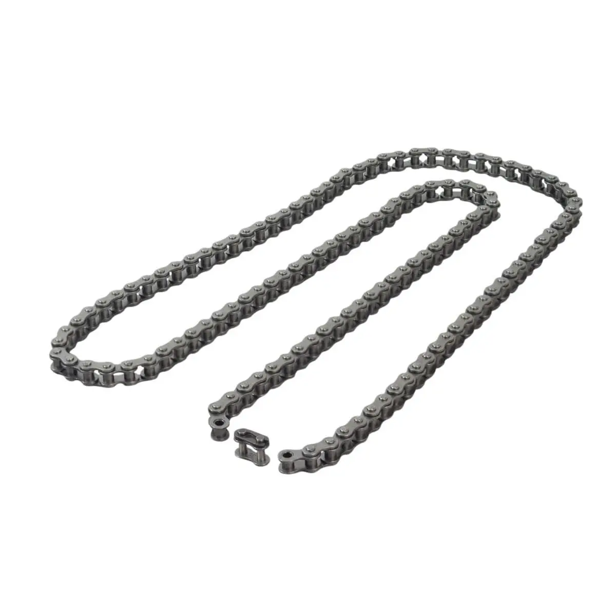 #35 Open Loop Chain - 4 Feet (128 Link) With Master Link For Go-Karts, Mini Bikes, & Scooters 1