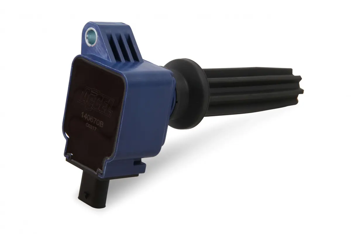 Accel Ignition Coil - Supercoil - 2012-2017 Ford Ecoboost 2.0L/2.3L - L4 - Blue - Individual 1
