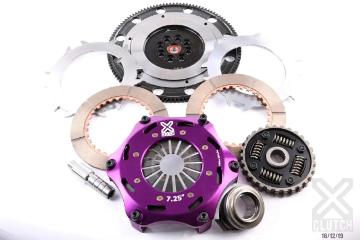 Xclutch 7.25" Twin Sprung Ceramic Clutch Kit For Subaru Models (Incl. Sti 2004-2020) 1