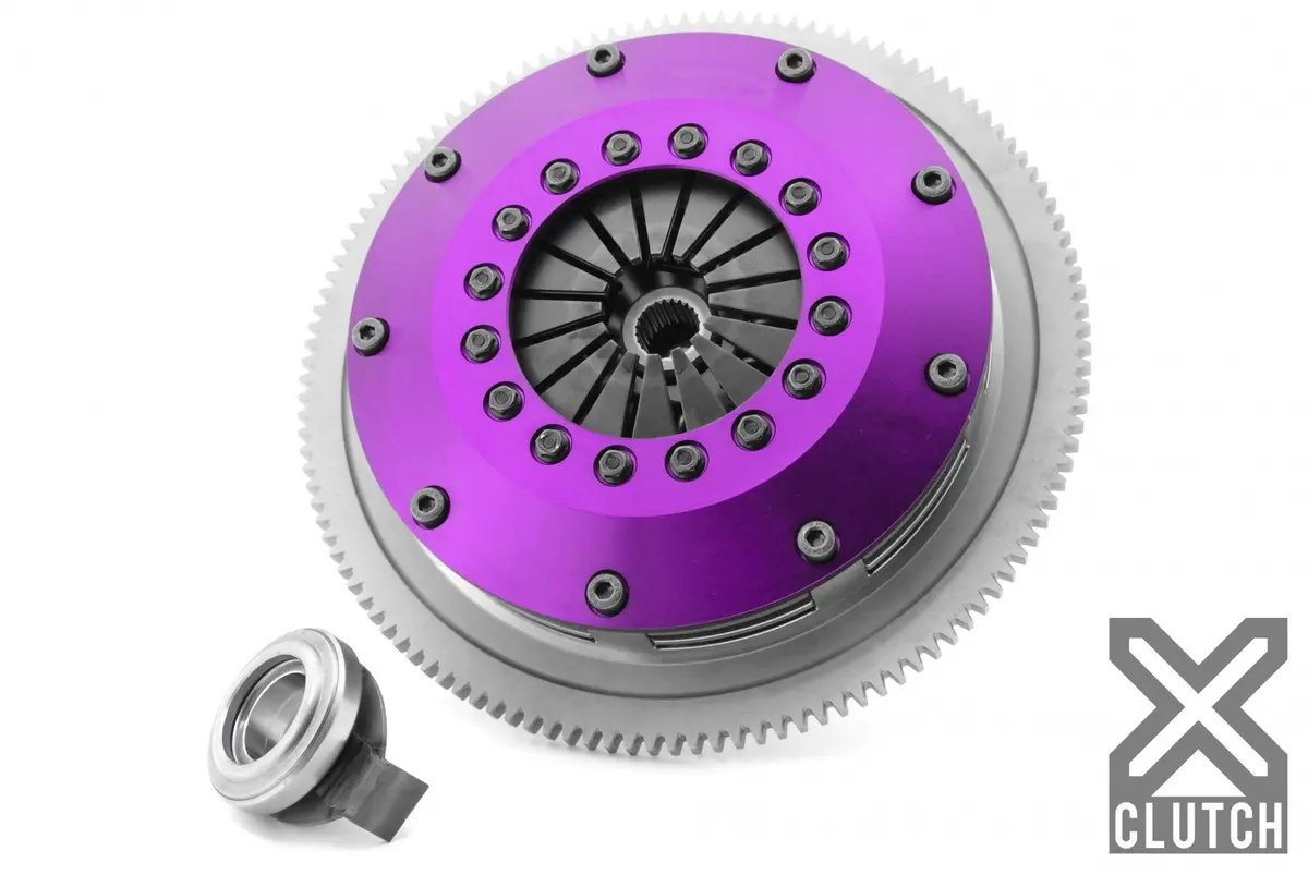 Xclutch 8" Twin Sprung Ceramic Clutch Kit For Subaru Wrx 2006-2014 1