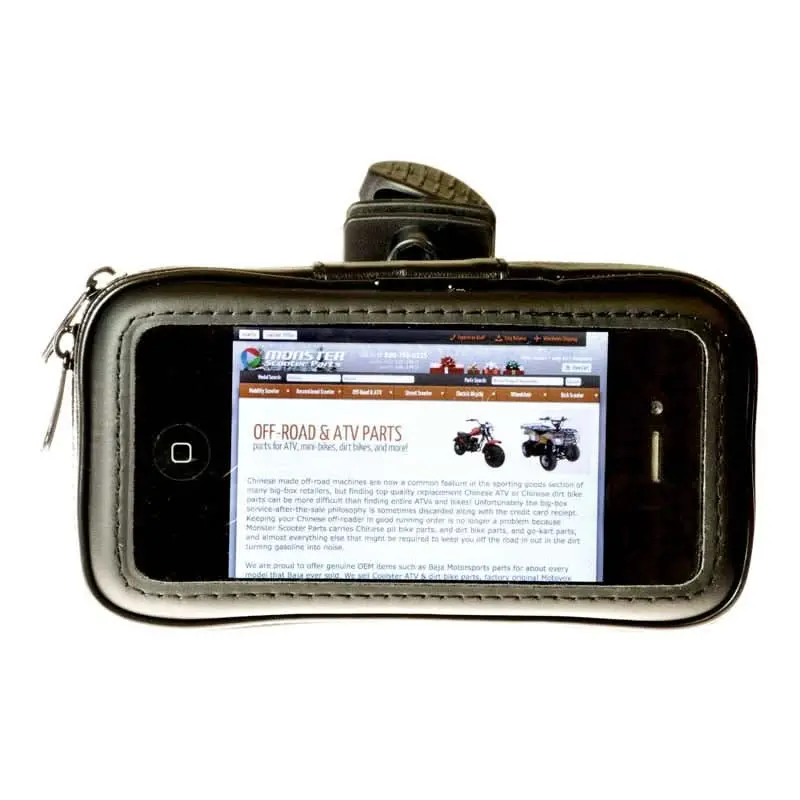 Weatherproof Handlebar Mount Smartphone Holder For Bikes & Scooters 1
