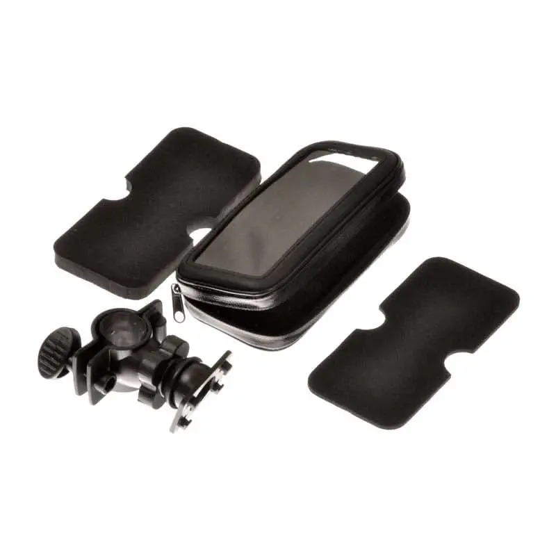 Weatherproof Handlebar Mount Smartphone Holder For Mobility Scooters, Power Chairs & Wheelchairs (Iphone & Samsung Compatible) 3