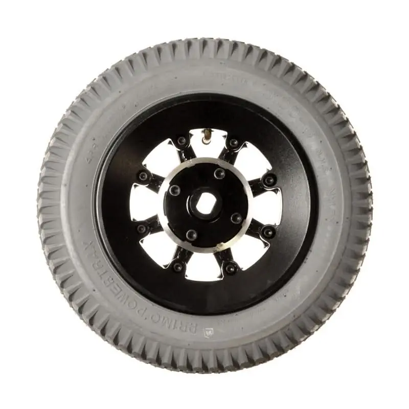 14"X3" (3.00-8) Pneumatic Drive Wheel Assembly For Jazzy 1100, 1120, And 1122 Power Chairs (Whlasmb1445) 2