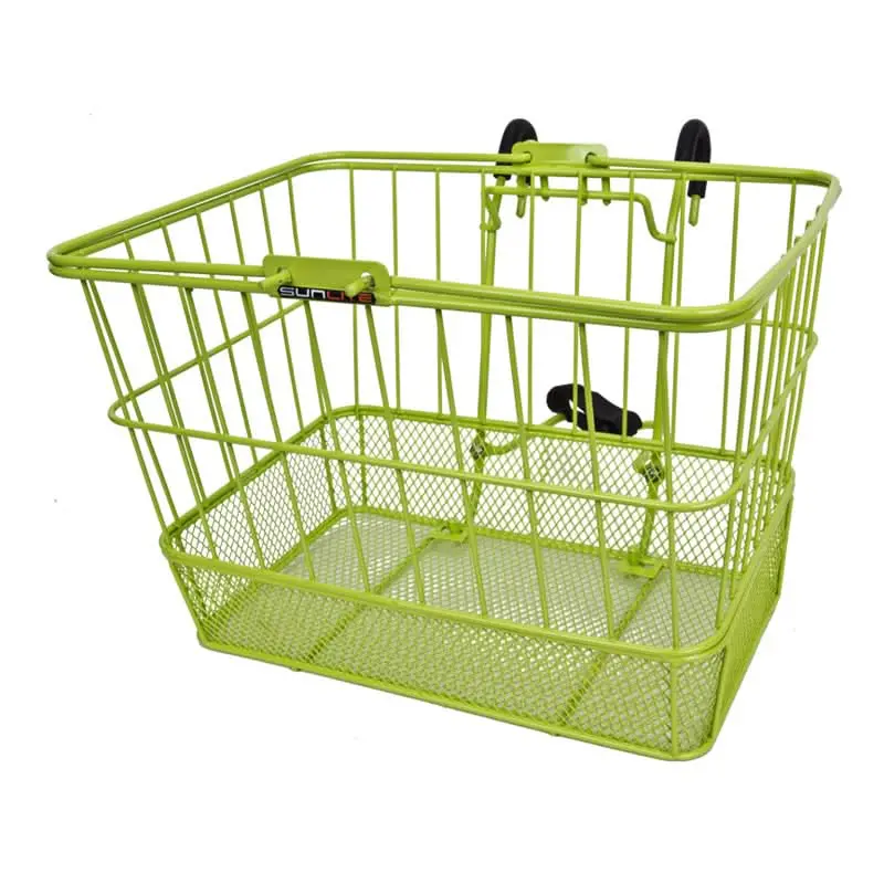 Lift-Off Wire Basket With Mesh Bottom 14