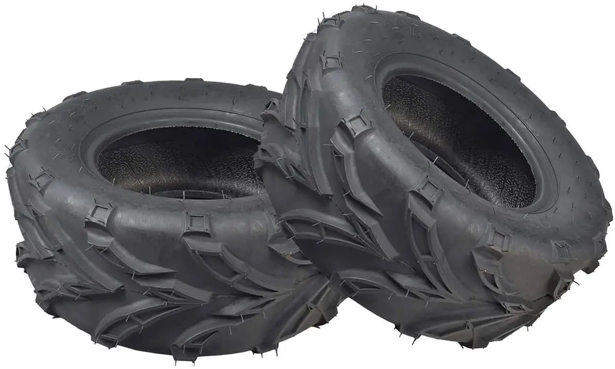 16X6-8 Rear Tires For The Coleman Kt196 Go-Kart (Set Of 2) 1