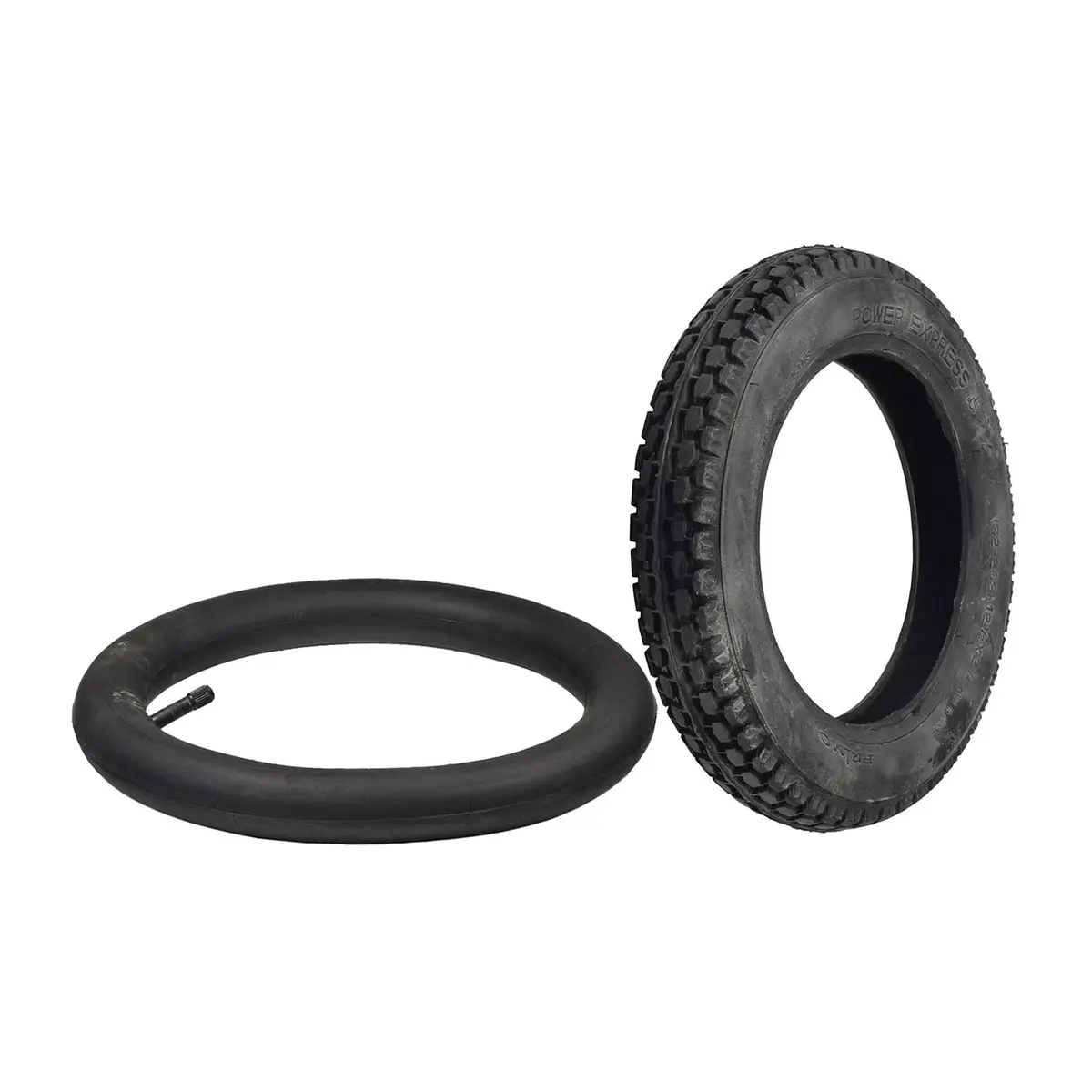 12-1/2"X2-1/4" Black Pneumatic Mobility Tire With C628 Power Express Tread 2