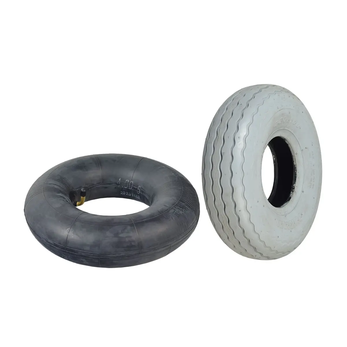 4.00-5 (13"X4", 330X100) Pneumatic Front Tire For Shoprider Sprinter Xl3 & Xl4 Deluxe Scooters 2