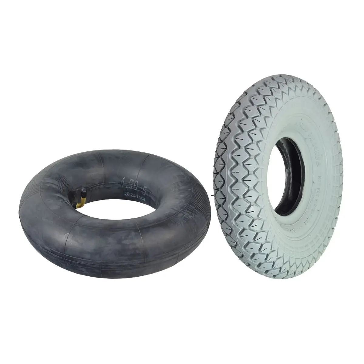 4.00-5 (13"X4", 330X100) Pneumatic Mobility Tire With C154g Diamond Knobby Tread 2
