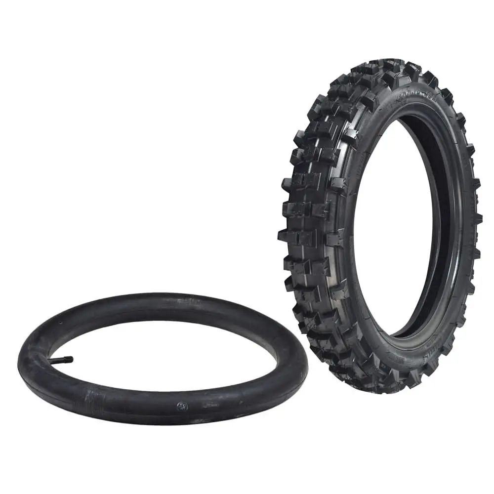 90/100-14 (3.00/4.10-14) Rear Tire With Knobby Tread For The Baja Dirt Runner (Dr90) Dirt Bike 2