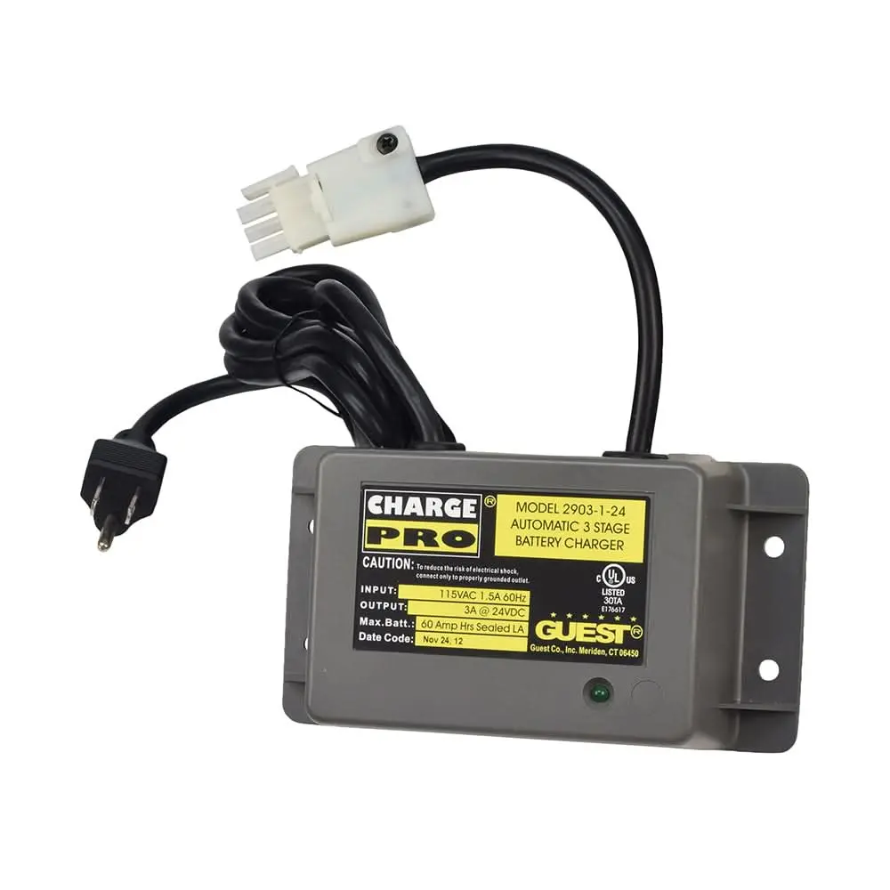 24 Volt 3.0 Amp On-Board Charger For Pride Legend, Celebrity, Celebrity Xl, & Sundancer Scooters 1