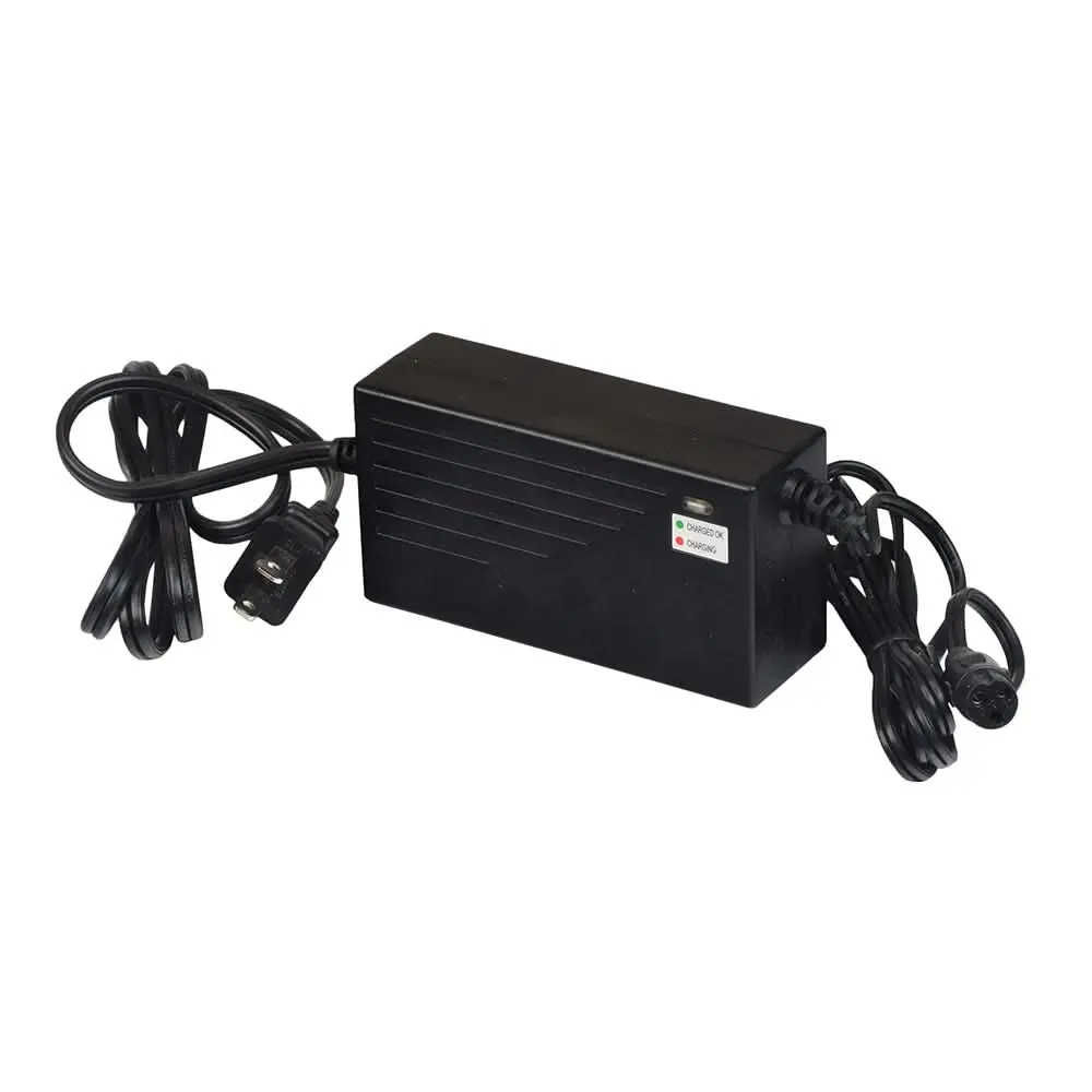 24 Volt 1.0 Amp 3-Prong Battery Charger For The Razor Power Core E100 1