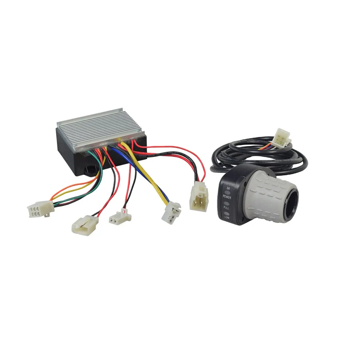 Hb2430-Tyd6 6-Wire Controller & Throttle Bundle For The Razor E300, Versions 1-10 And 12 1