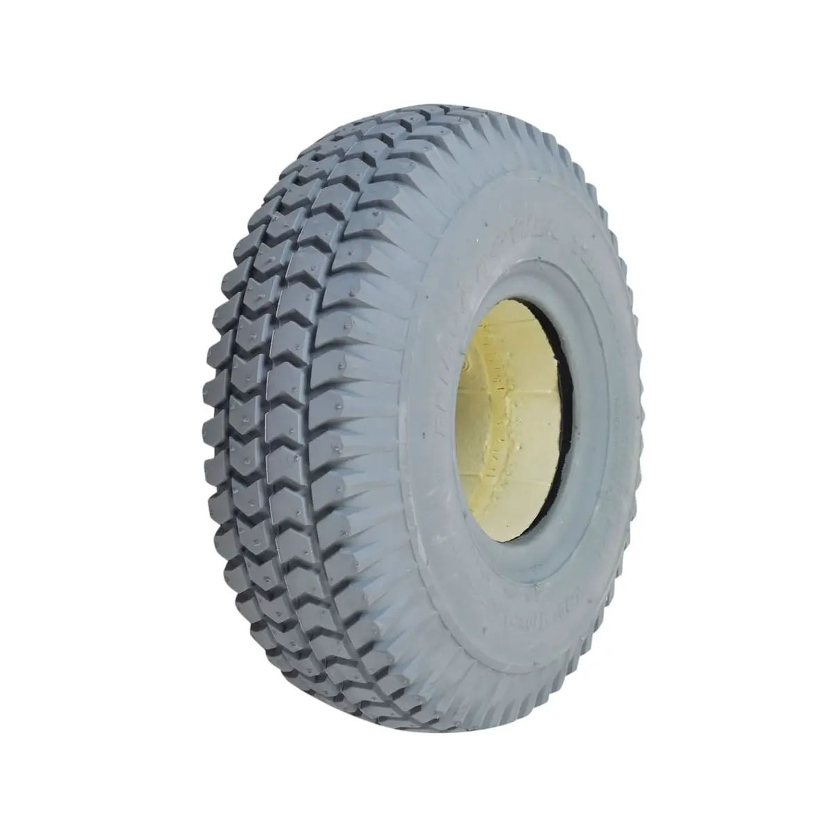 3.00-4 (10"X3", 260X85) Foam-Filled Mobility Tire With C248 Powertrax Tread 1