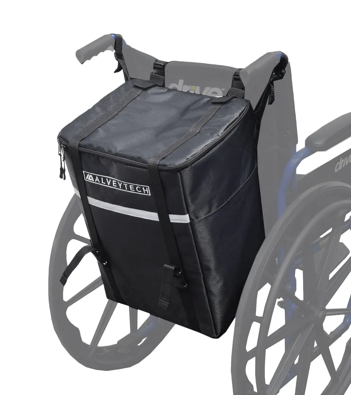 Extra Large Insulated Seat Back Bag (Backpack) For Wheelchairs 1