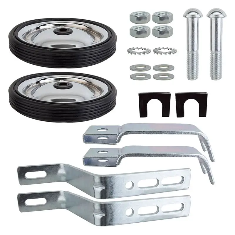 Heavy Duty Adjustable Training Wheels For 14" - 20" Bicycle Wheels 1