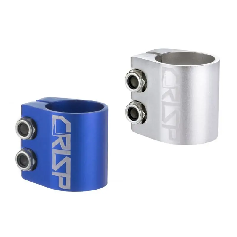 Crisp 34.9 Mm Hd Double Clamp For Scooters 1