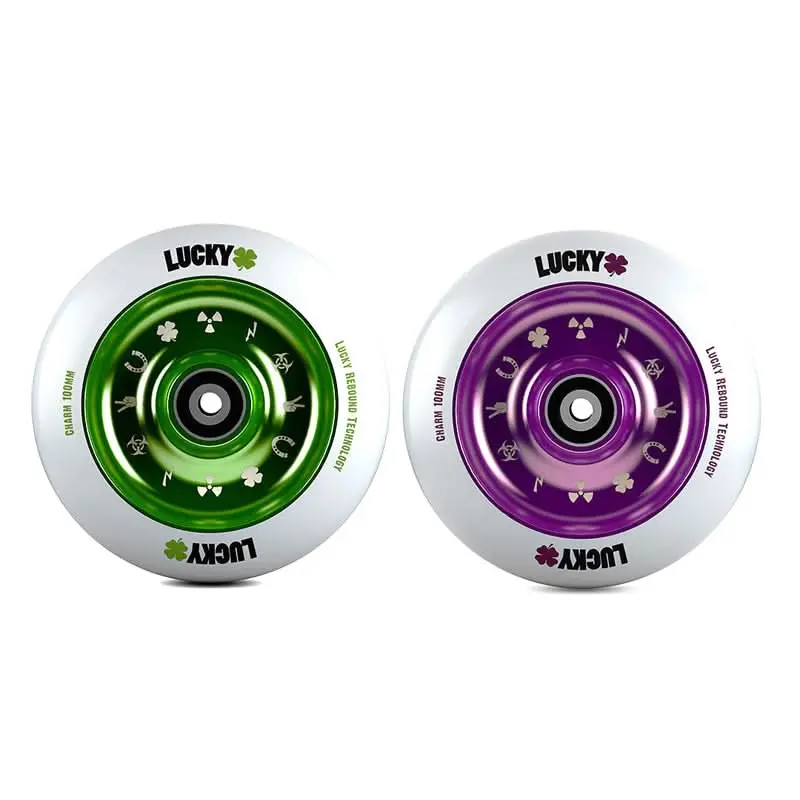100 Mm Lucky Charm Kick Scooter Wheel 1