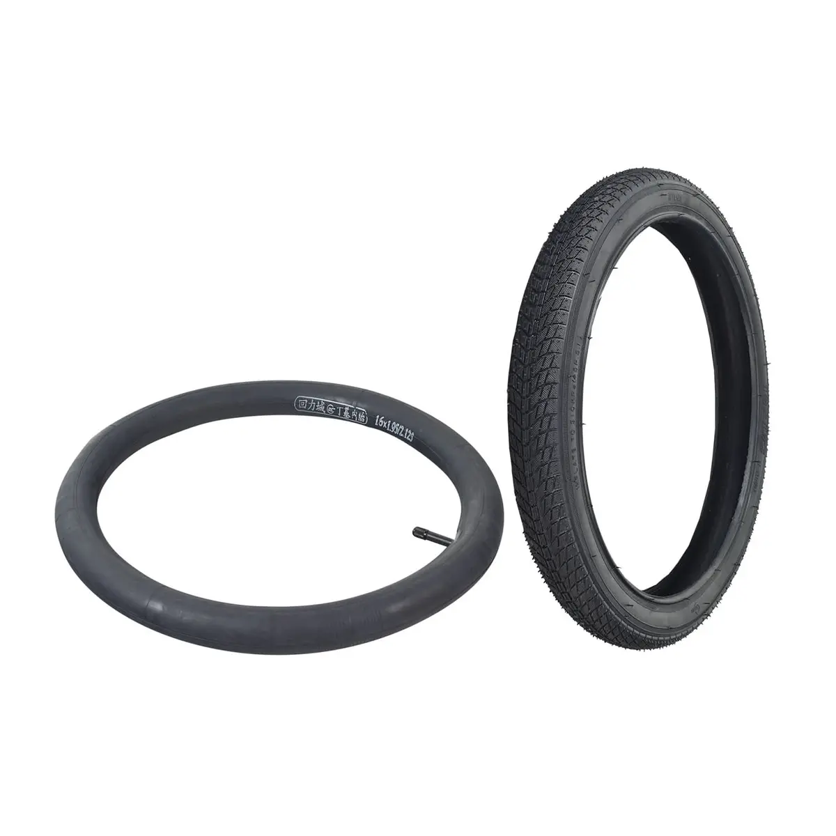 16"X1.75" Tire & Inner Tube Combination For Scooters, Bikes, & 3-Wheel Trikes 1