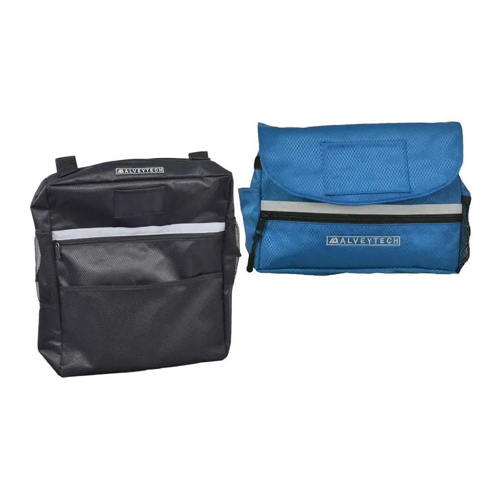 Saddle Bag & Seat Back Bag (Backpack) Combination For Mobility Scooters, Power Chairs, & Wheelchairs 3
