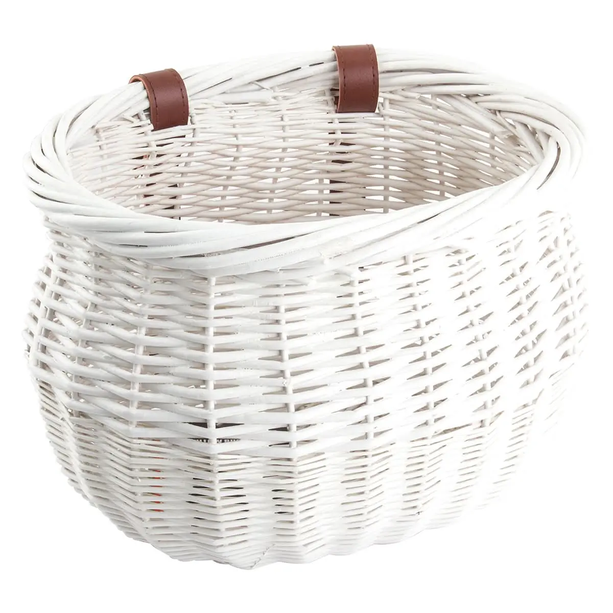 Willow Bushel Strap-On Handlebar Basket For Bikes & Scooters 3