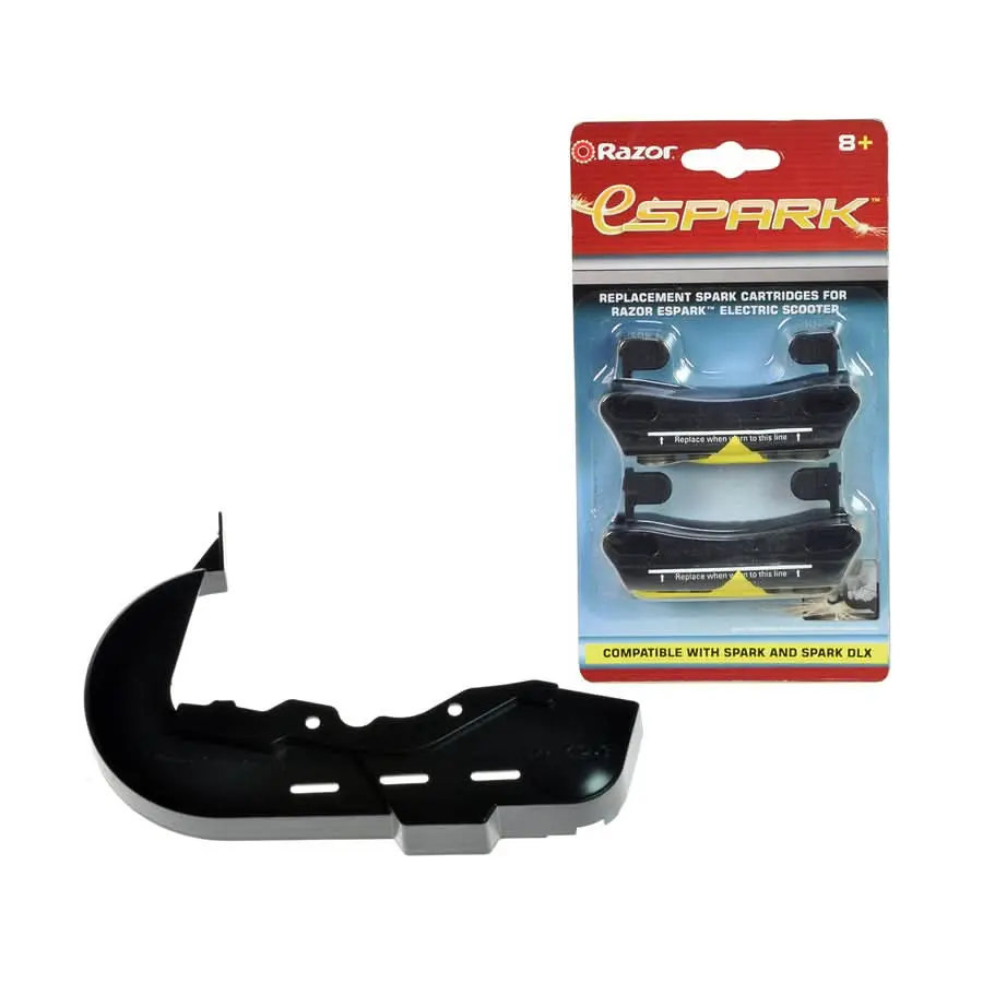 Replacement Spark Cartridge & Chain Guard Set For The Razor Espark 1