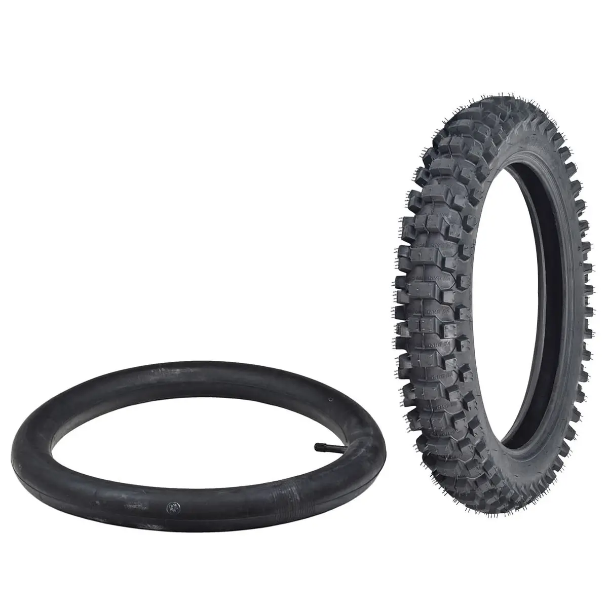 70/100-19 Dirt Bike Tire & Tube Set 1