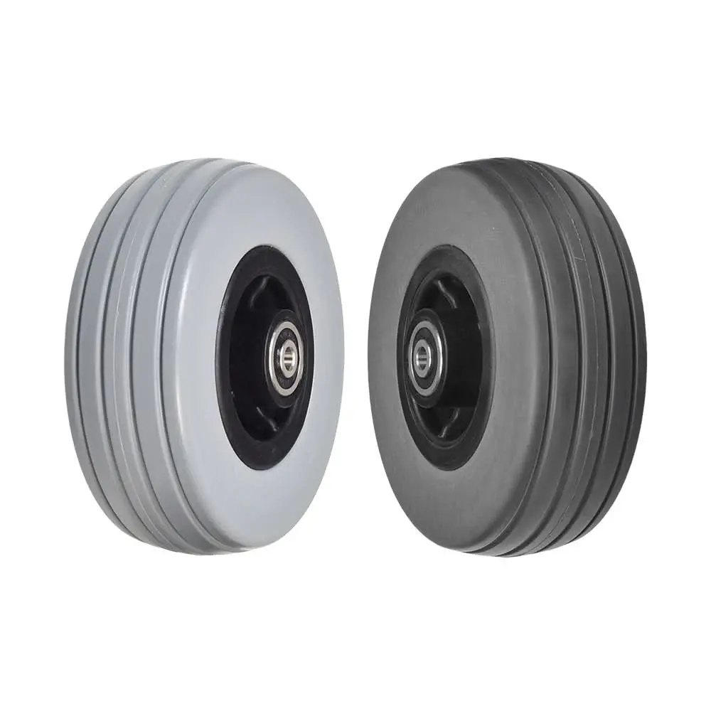 6"X2" Front And Rear Caster Wheel For The Quantum Q6 Edge & Q6000z 1