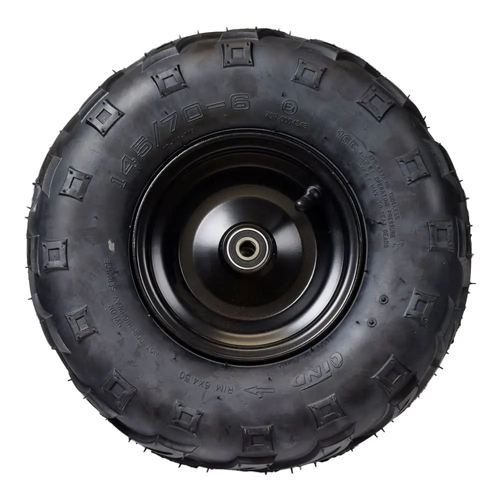 145/70-6 Front Wheel Assembly For The Monster Moto / Mega Moto Classic 80Cc (Mm-B80), Classic 105Cc (Mm-B105), & Classic 1000W (Mm-E1000) 1