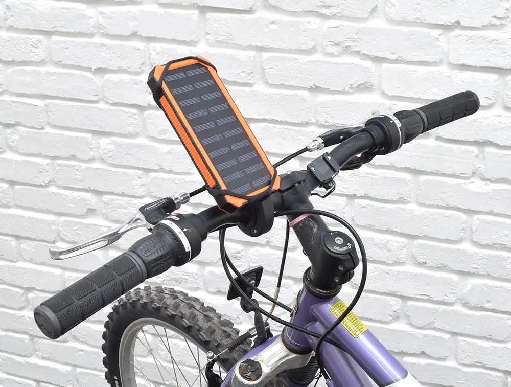 Portable Dual Usb Battery Power Bank/Charger & Universal Grip Holder 4