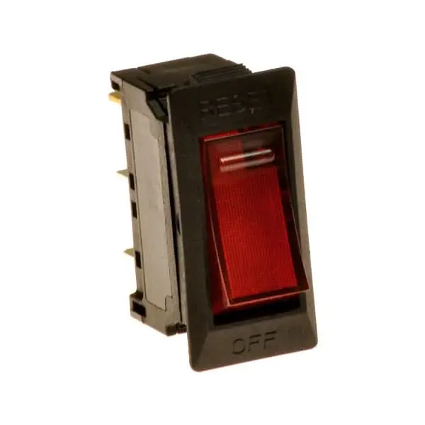On/Off Switch With Light Indicator For The Pulse Em-1000, Rf-200, & Street Cruiser E-Motorcycle 1