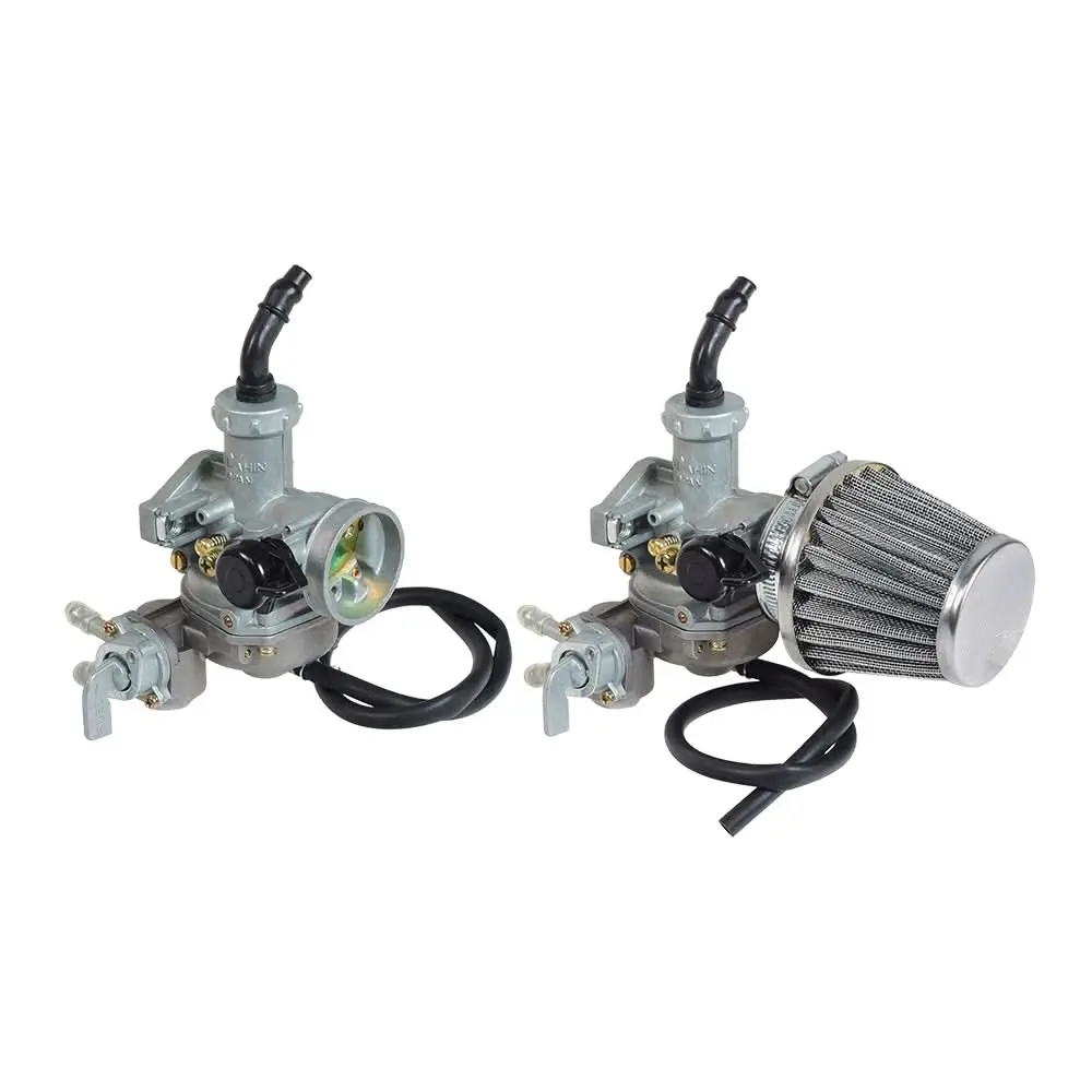 Pz22 Carburetor With 22 Mm Intake, Left Hand Choke, & Fuel Valve For 110Cc & 125Cc Atvs & Dirt Bikes 1