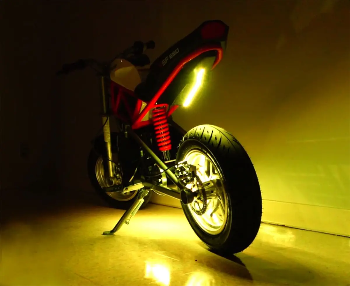 Multi-Color Led Light Kit For Razor Electric Bikes & Scooters 1