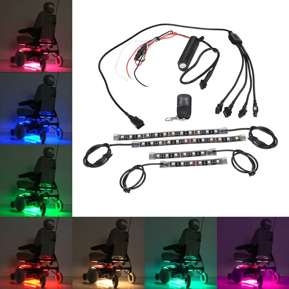 Multi-Color Led Light Kit For Jazzy Power Chairs 1