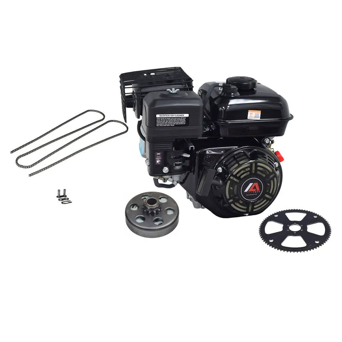 6.5 Hp Mini Bike Engine & Drivetrain Kit With #35 Chain 1