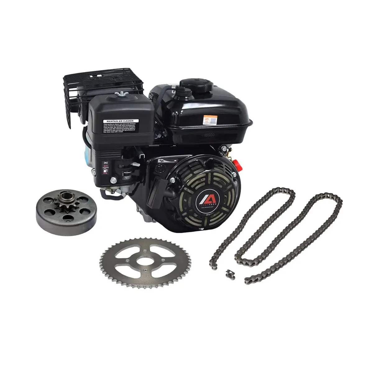 6.5 Hp Mini Bike Engine & Drivetrain Kit With 420 Chain 1