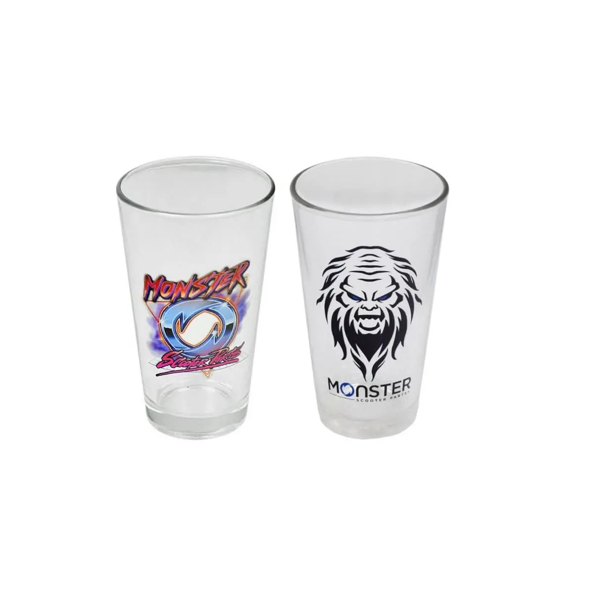 Monster Scooter Parts Pint Glass 1