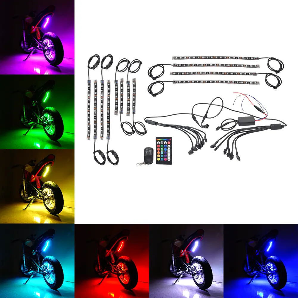 Multi-Color Led Light Kit For Razor Electric Bikes & Scooters 2