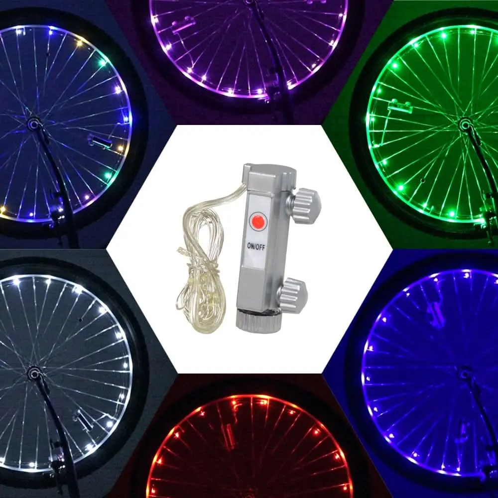 Led Bicycle Rim Spoke String Lights 1