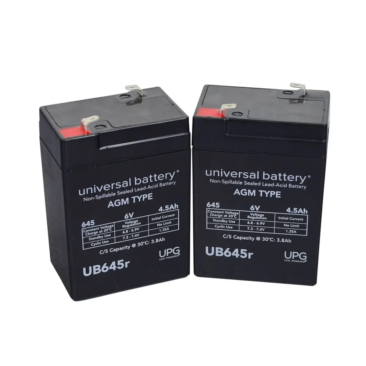 4.5 Ah 12 Volt Agm Battery Pack (Premium) 1