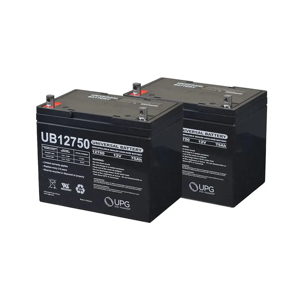 Wheelcare Battery Pack - Set Of 2 Group 24 Scooter Batteries 1