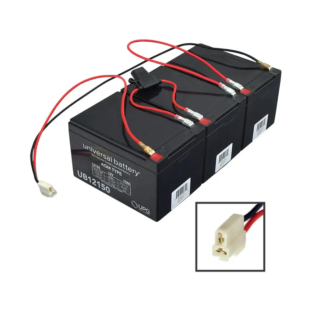 15 Ah 36 Volt Battery Pack For The Monster Moto / Mega Moto Mm-E1000 Classic 1000W Electric Mini Bike 2