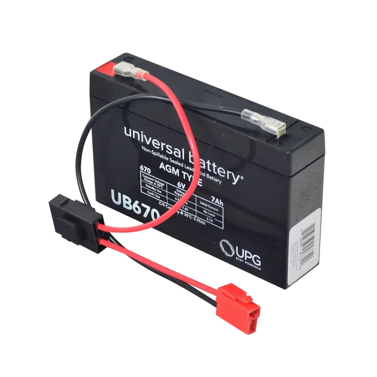6 Volt 7 Ah Battery For Kid Trax Ride-On Toys 2