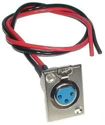 Xlr Charging Port / Socket (Metal) 1