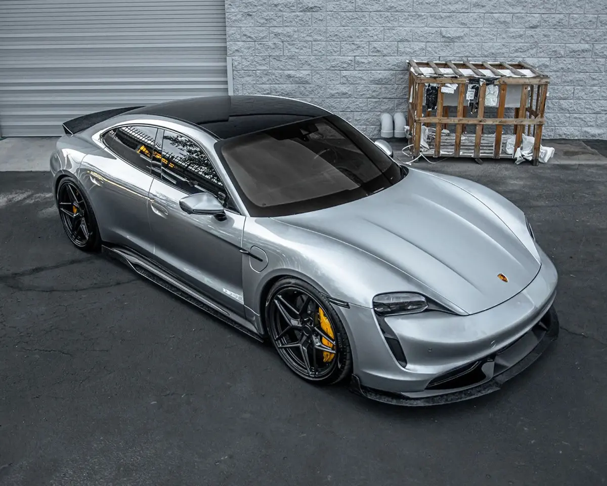 Vr Aero Forged Carbon Fiber Aero Kit Package Porsche Taycan Turbo | Turbo S 1