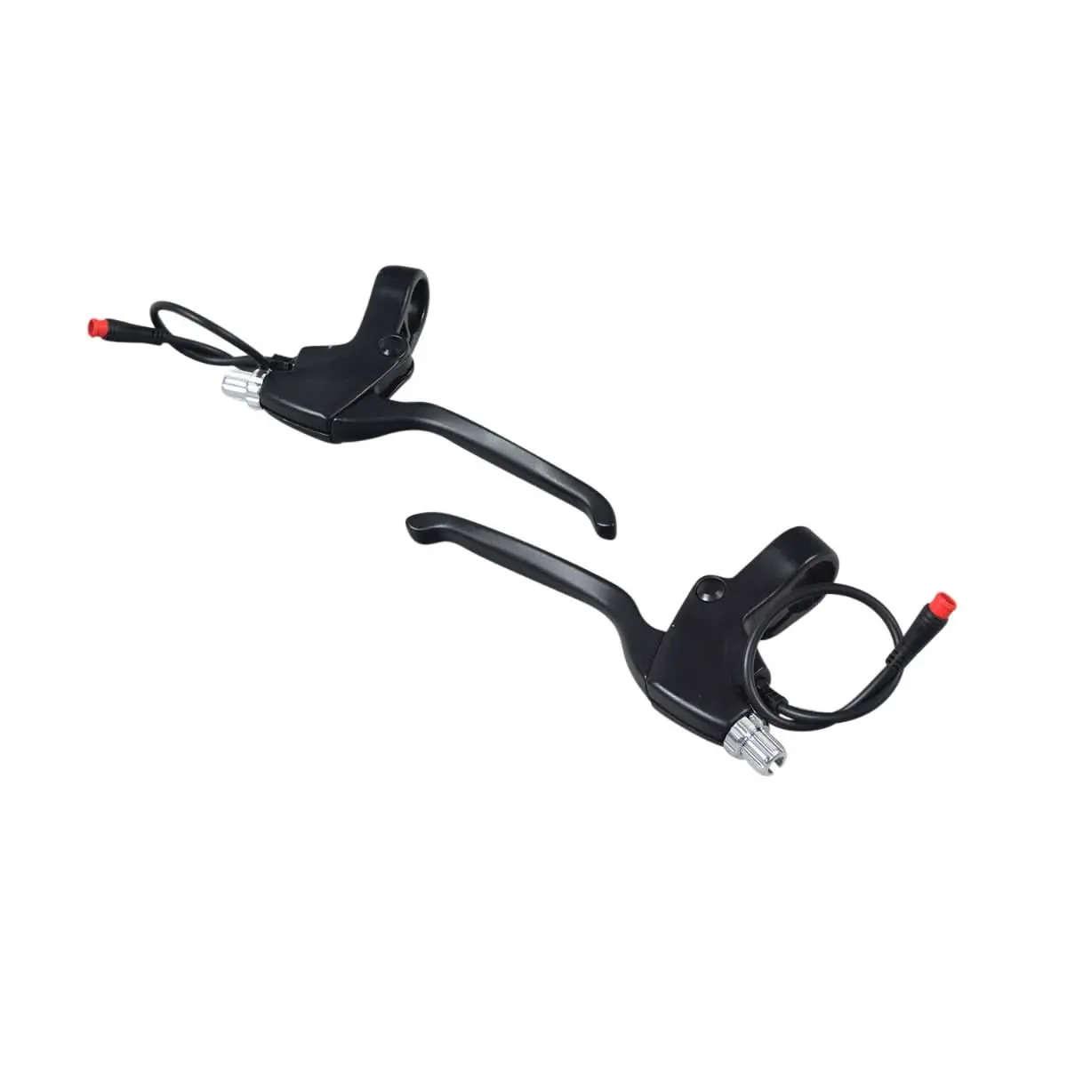 Brake Lever With Wiring Harness & Round 2-Pin Waterproof Connector For Electric Bikes (Set Of 2) 1