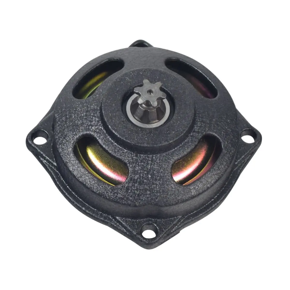 Clutch Bell Housing Gear Box Wth 6 Tooth Sprocket For 47Cc & 49Cc Pocket Bike & Scooter Engines 1