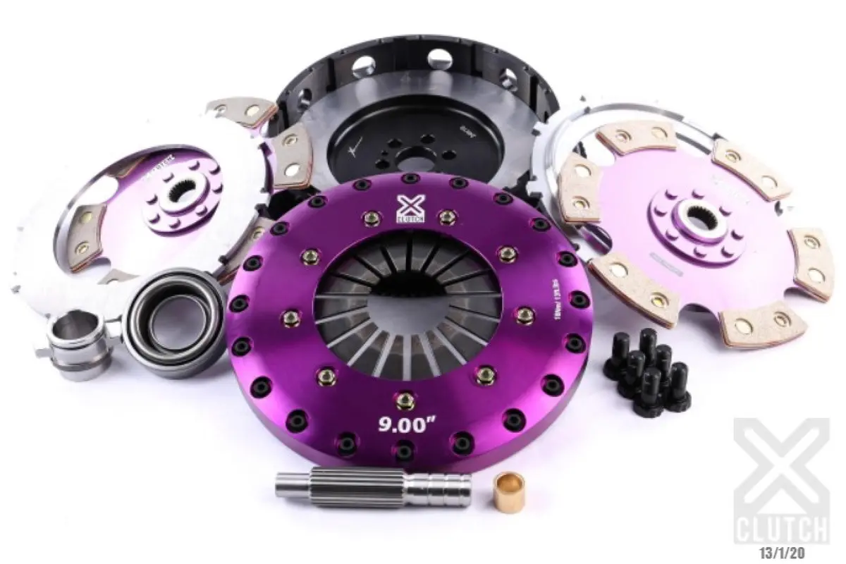 Xclutch Nissan 240Sx & Skyline Gts Twin Disc 9" Ceramic Clutch Kit 1