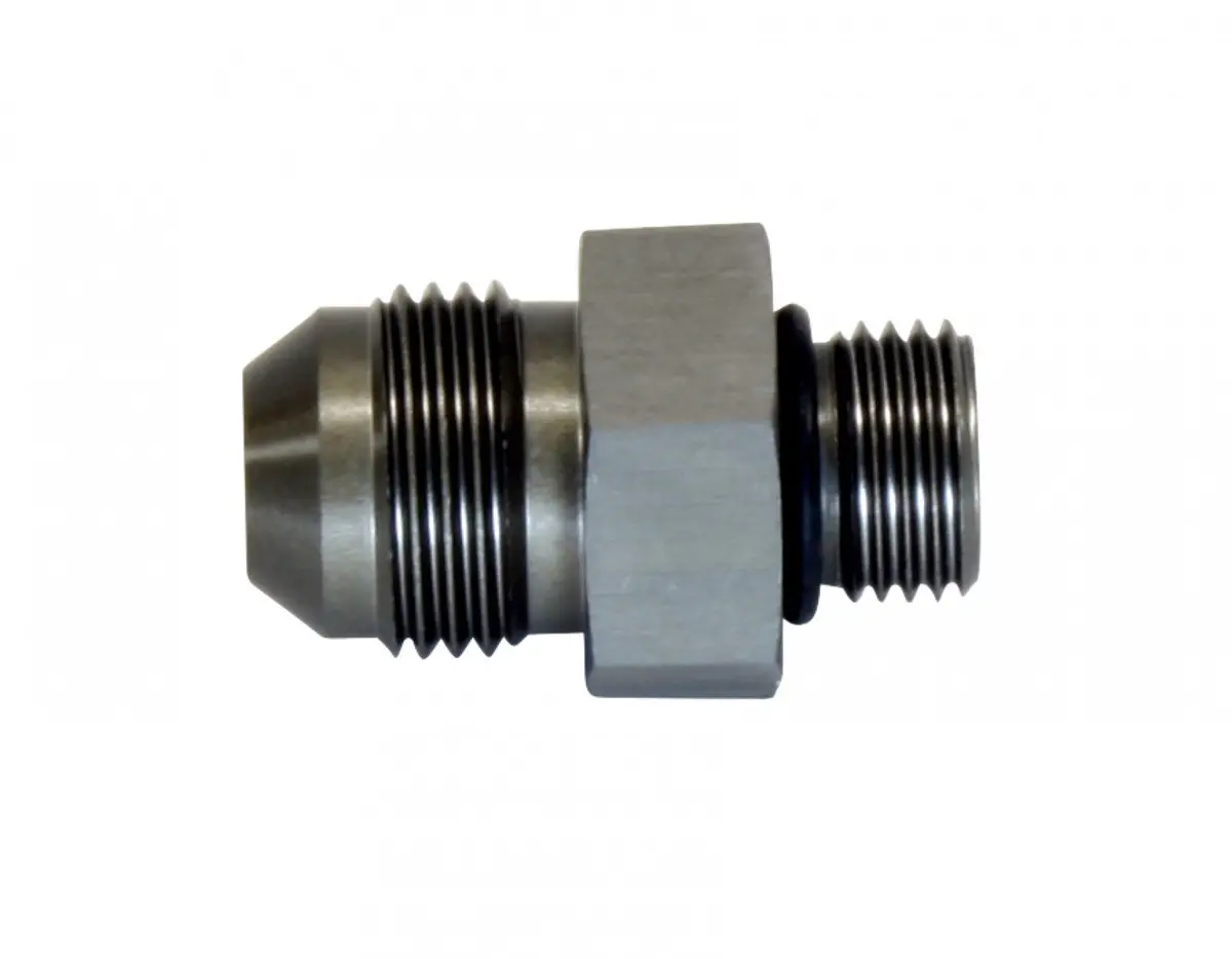 Aem -6An To -8An Discharge Fitting For Inline Hi Flow Fuel Pump 1