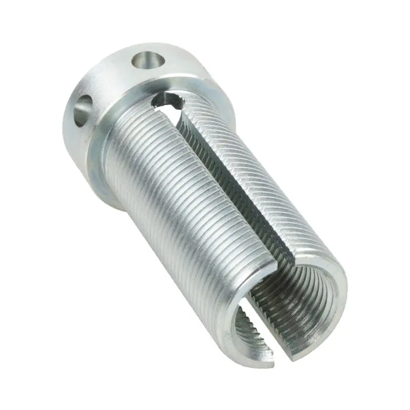 Synergy Double-Adjuster Sleeve – 1¼"-12 Thread, Zinc-Coated Replacement Component 1